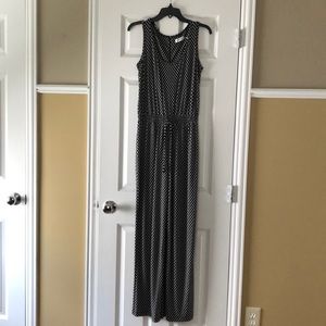 Calvin Klein black and white print  jumper